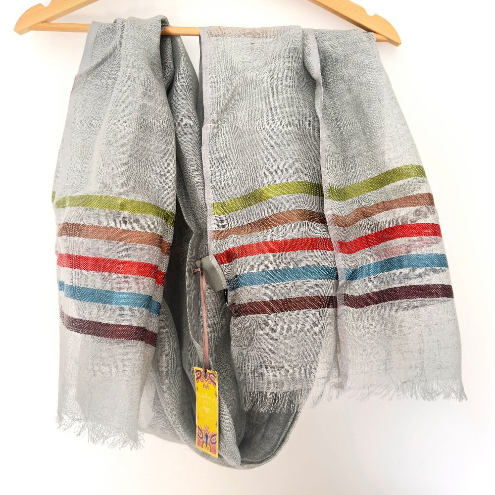 100% Linen Scarf